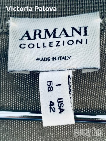 Мъжка блуза/пуловер ARMANI оригинал, снимка 4 - Блузи - 40062603