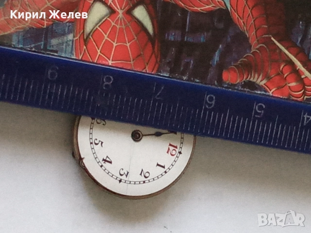 Механизъм с циферблат от стара ръчен часовник 51400, снимка 9 - Мъжки - 52252545