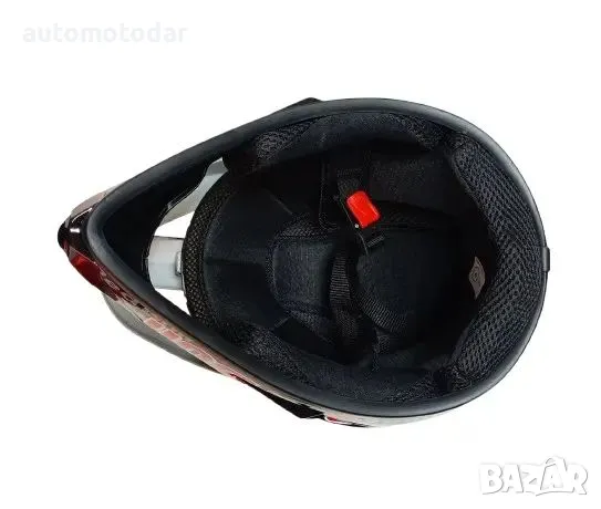 Каска за крос/атв/ендуро/даунхил, снимка 5 - Аксесоари и консумативи - 10525687