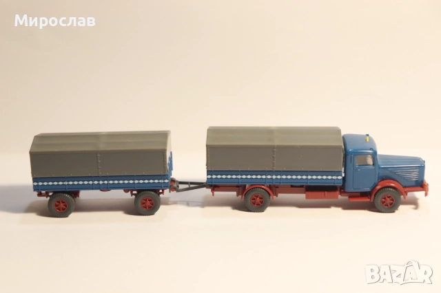 WIKING H0 1/87 BUSSING TIR КАМИОН МОДЕЛ, снимка 5 - Колекции - 52529015