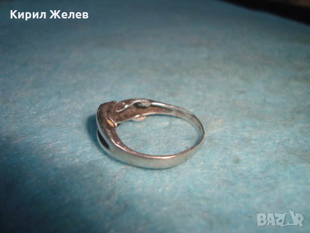 ДЕЛФИНИ - СТАР ФИГУРАЛЕН СРЕБЪРЕН ПРЪСТЕН ВИСОКА ПРОБА СРЕБРО МАЙСТОРСКА ИЗРАБОТКА АНГЛИЯ 26809 , снимка 9 - Пръстени - 34895919