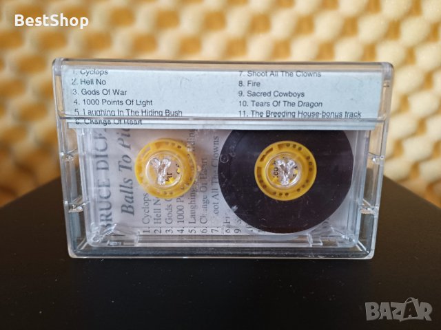 Bruce Dickinson - Balls to Picasso, снимка 2 - Аудио касети - 39356051