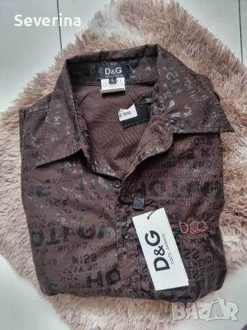 Dolce&Gabanna*Мъжка риза Л