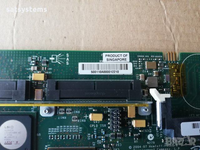 HP Smart Array P600 3G PCI-X SAS/SATA RAID Controller, снимка 7 - Други - 33109286