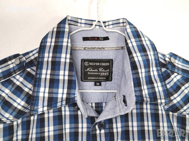 Silver Creek shirt M, снимка 4 - Ризи - 44103137