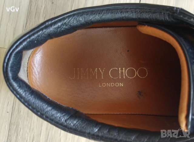 Кожени кецове Jimmy Choo - 40, снимка 2 - Кецове - 27426630