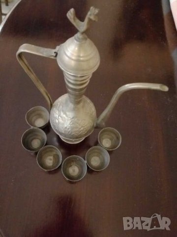 Стар сервиз от месинг. 