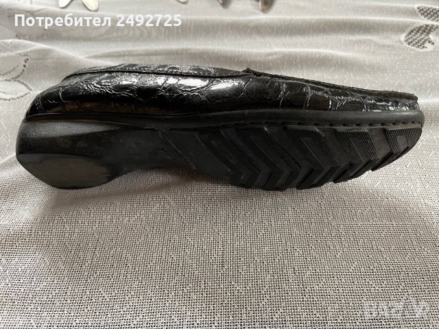 Обувки черно, лоуфъри , кожа естествена, 39 номер, снимка 4 - Дамски ежедневни обувки - 39672420