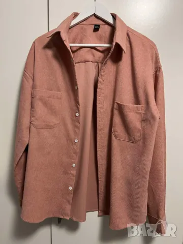 Мъжка розова риза - чисто нова