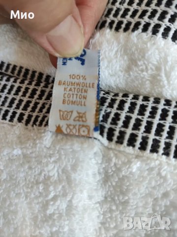 Комплект от 2 нови памучни хавлиени кърпи, 50х95 см., снимка 4 - Хавлиени кърпи - 51332057