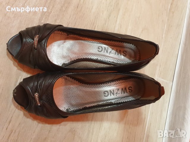 Дамски пролетни обувки, снимка 1 - Дамски обувки на ток - 28300402