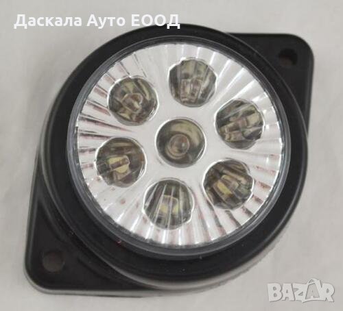 ЛЕД LED габарити, диодна светлина 7 SMD диода, БЕЛИ , 12-24V , снимка 2 - Аксесоари и консумативи - 35424533