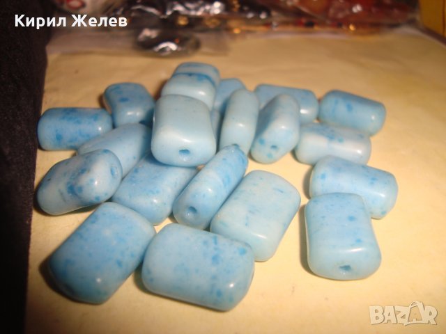 Лот ЛАЗУРИТ за НАНИЗ ХЕНД-МЕЙД 14173, снимка 5 - Колиета, медальони, синджири - 33423032