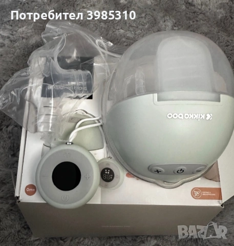 Преносима електрическа помпа за кърма с дистанционно Kikka Boo Iris, снимка 2 - Помпи за кърма - 53107183