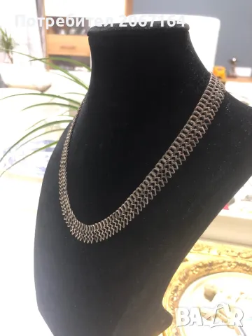 Сребърен възрожденски накит, снимка 2 - Антикварни и старинни предмети - 48550296