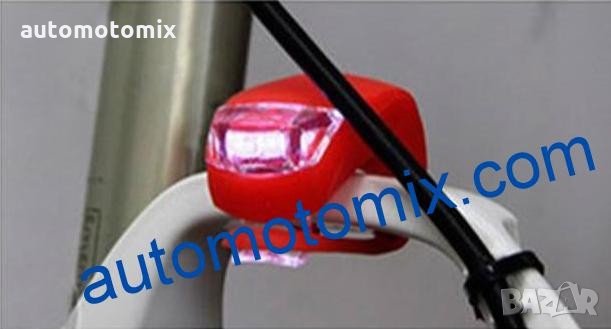 Фар и стоп за велосипед,СИЛИКОНОВИ, 2БР.КОМПЛЕКТ - 2380, снимка 4 - Аксесоари за велосипеди - 27851162