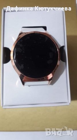 Фитнес часовник Akantha, розово/бяло, снимка 6 - Смарт часовници - 27580703
