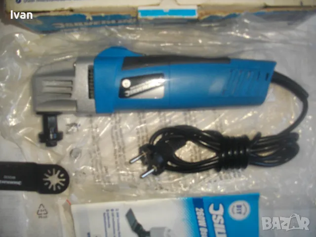 НОВ ИТАЛИАНСКИ ЕЛЕКТРИЧЕСКИ РЕНОВАТОР МУЛТИИНСТРУМЕНТ 260 ВАТА SILVERLINE MULTI-TOOL 243574