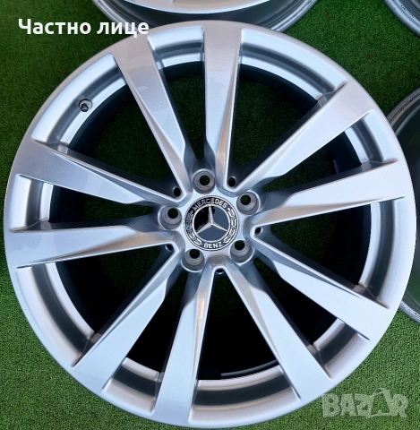 Продавам 4бр оригинални 19-ки джанти за Мерцедес W223,W222,W221,, снимка 2 - Гуми и джанти - 53113458