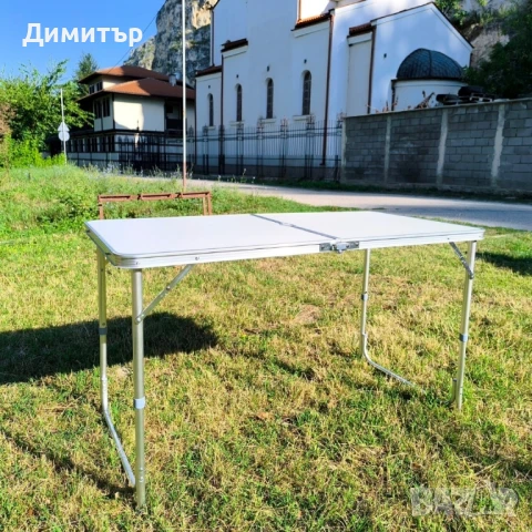 Маса алуминиева сгъваема НОВА, снимка 9 - Маси - 51393425