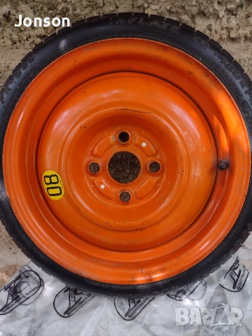 Патерица 14", 4х100, снимка 3 - Гуми и джанти - 51058731