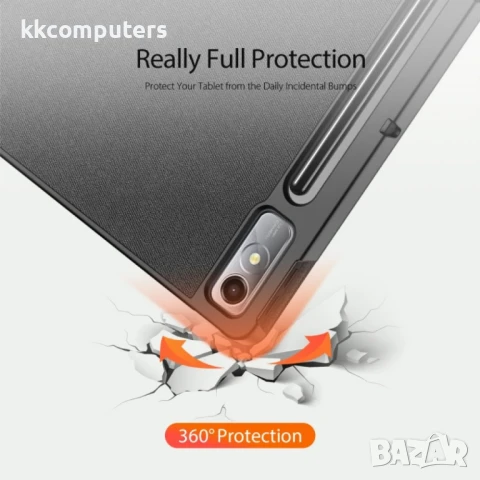 Lenovo Tab P12 12.7 DUX DUCIS Кожен Калъф и Протектор, снимка 7 - Калъфи, кейсове - 50783898