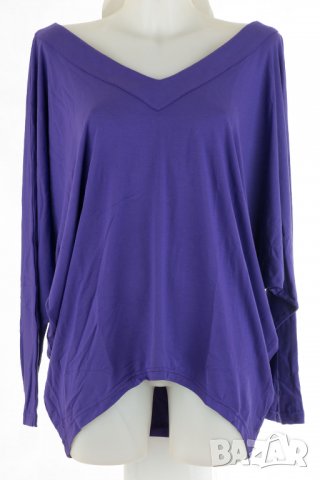 Дамска блуза в лилаво марка Yuliya Babich, снимка 2 - Блузи с дълъг ръкав и пуловери - 27442320