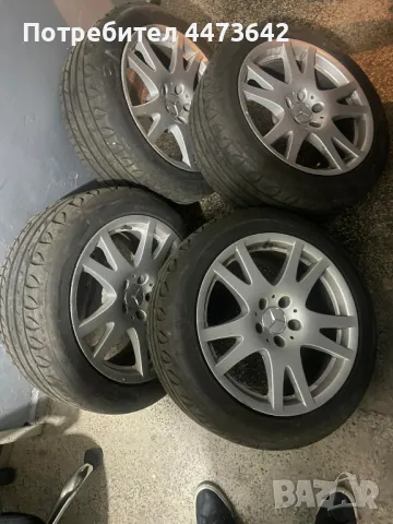 джанти и гуми за Mercedes W211 W219 17 цола , снимка 2 - Гуми и джанти - 50312731