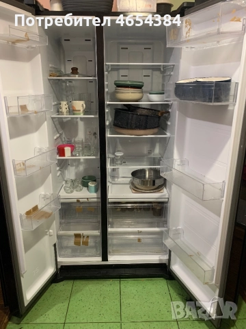 Samsung американски хладилник-фризер, No Frost, използван, снимка 2 - Хладилници - 52458767