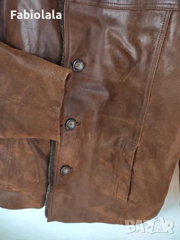 Hooper's London leather coat EU 48, снимка 4 - Якета - 47652186