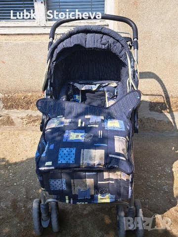 Лятно-зимна бебешка количка, снимка 3 - Детски колички - 53564887