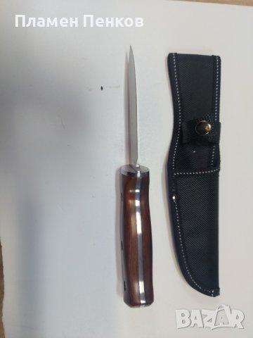 Нож с фиксирано острие, Остър тактически нож-Buck, снимка 8 - Ножове - 43516347