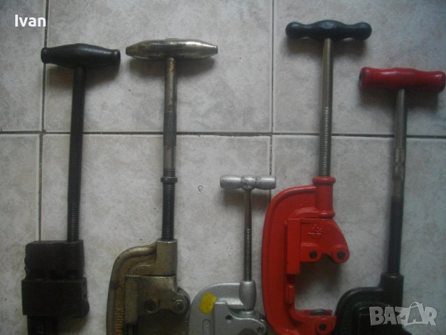 Голям Тръборез-1/8-2"-Англия/Германия-BARNS-Рязане Тръби-5/8-2 1/8 Инч/Цол-Профи-Различни, снимка 3 - Други инструменти - 37451688