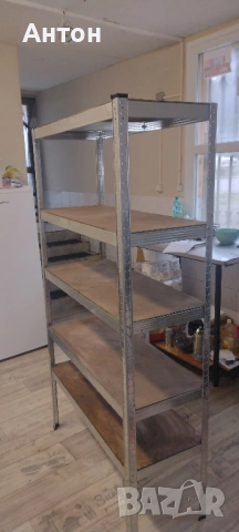 МЕТАЛЕН СТЕЛАЖ 180x100x40 СМ. 