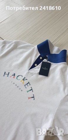 Hackett Pique Cotton Mens Size M НОВО! ОРИГИНАЛНА Тениска!, снимка 3 - Тениски - 40013332