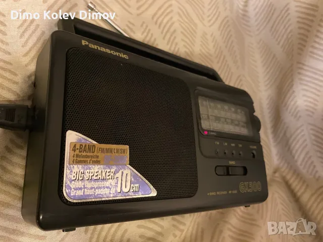 Panasonic GX 500  Отлично Радио, снимка 2 - Радиокасетофони, транзистори - 49689200