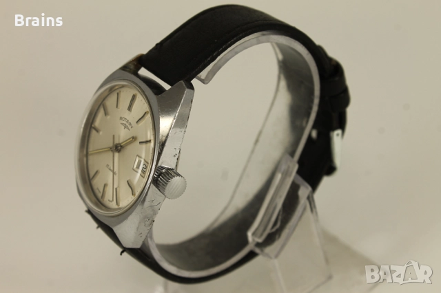 1960's ROTARY Швейцарски ръчен Часовник 17 Jewels, снимка 5 - Мъжки - 51919783