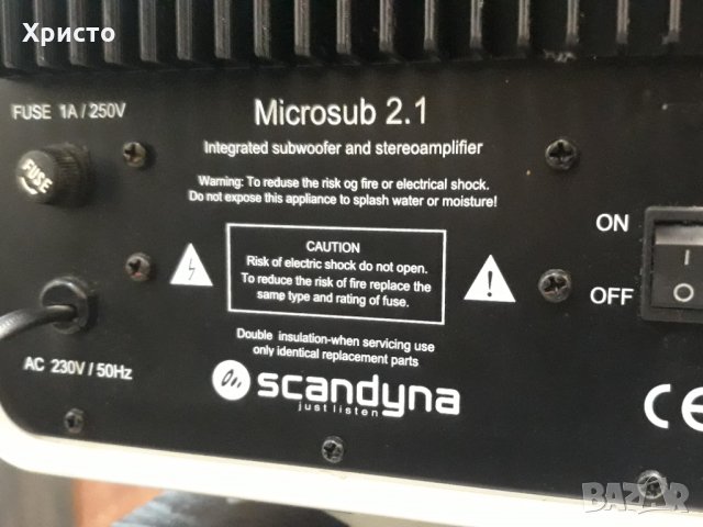 SCANDYNA  SUB WOOFER, снимка 4 - Камери - 24850034