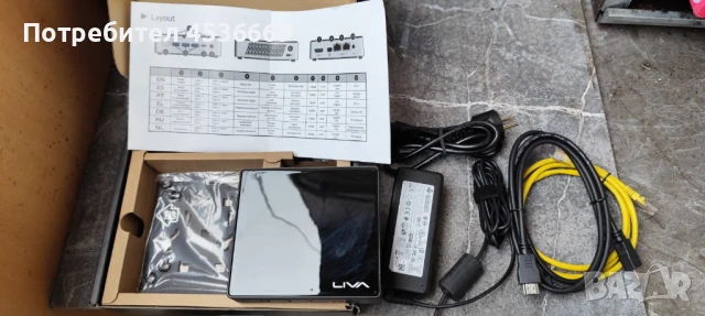mini pc LIVA Z3 Plus i7-10510U, снимка 1