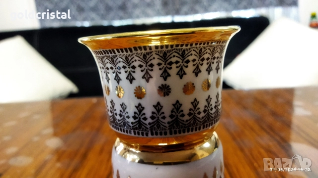 Стар български порцелан ваза , снимка 9 - Антикварни и старинни предмети - 52941385