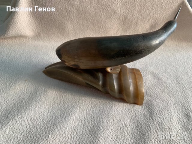 Стар сувенир от рог / кост, снимка 8 - Антикварни и старинни предмети - 38532735