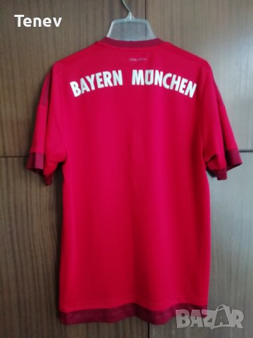 Bayern Munich 2015/2016 Adidas оригинален екип тениска фланелка и шорти къси гащи Байерн Мюнхен S, снимка 4 - Спортни дрехи, екипи - 43173050
