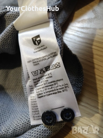 U.S. Polo Assn. L size Мъжка риза с дълъг ръкав, снимка 7 - Ризи - 53273387
