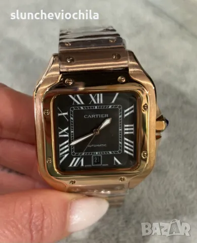Часовник Cartier Santos de Cartier, снимка 3 - Мъжки - 49764454