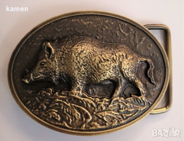 Тока Катарама за колан Глиган - Диво прасе, снимка 2 - Колани - 28227927