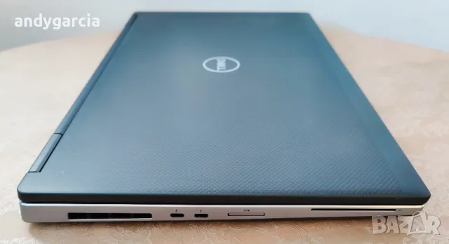 Dell Precision 7740/Intel Core i5-9400H/Radeon WX7130 8GB/16GB RAM/512GB SSD NVMe/17.3 HD+ матов, снимка 5 - Лаптопи за работа - 46769340