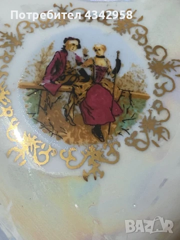 Порцеланова кутия за бижута. Германия., снимка 2 - Други ценни предмети - 50786798