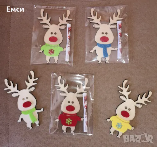 детски коледни фигурки/висулки за елха, снимка 3 - Коледни подаръци - 48123228