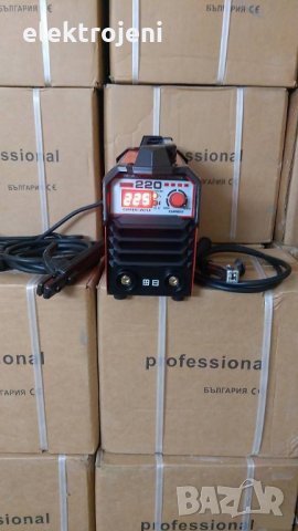 220 Ампера ЕЛЕКТРОЖЕН -PROFESSIONAL 220А-MAX Електрожени, снимка 7 - Други машини и части - 27603371