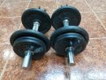 Дъмбели 2x10кг, снимка 4